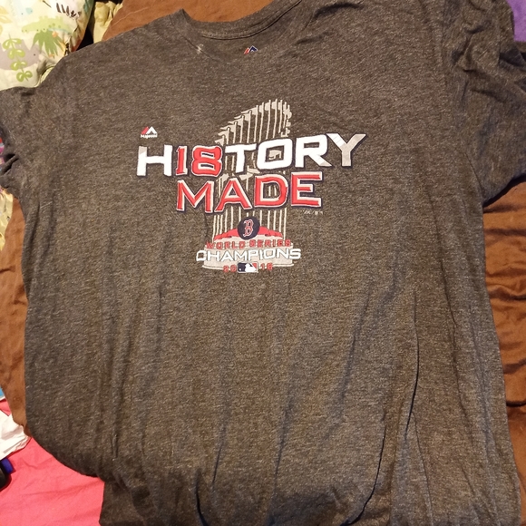 Majestic Other - Red sox 2018 championship shirt
